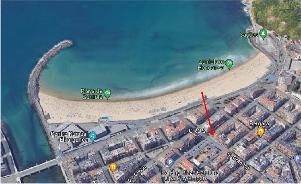 Chic Gran Via, Nuevo Apartamento De Diseno En Gros By Chicdonosti San Sebastian Exterior photo